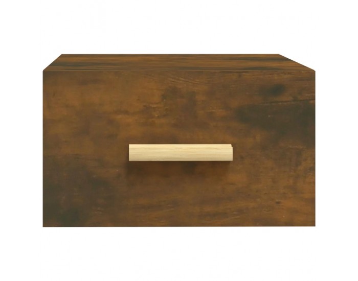Sonata Noptiere de perete, 2 buc., stejar afumat, 35x35x20 cm