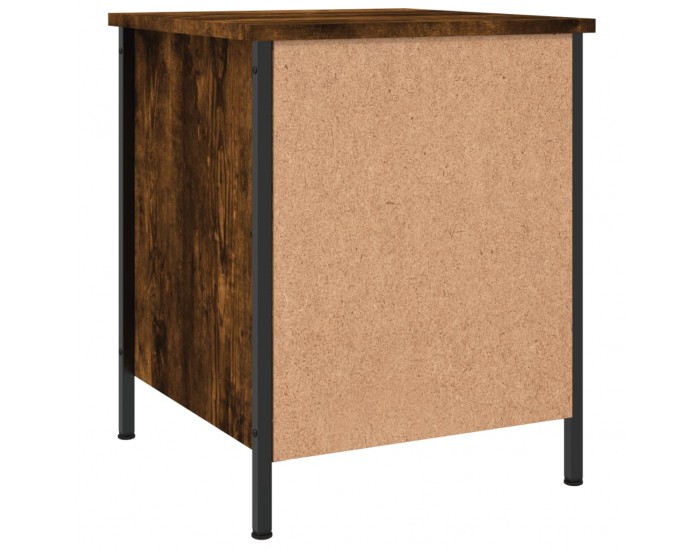 Sonata H Нощни шкафчета 2 бр опушен дъб 40x42x50 см инженерно дърво