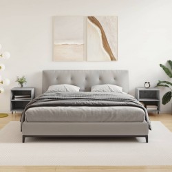 Sonata H Нощни шкафчета 2 бр бетонно сиво 40x30x50 см инженерно дърво - Noptiere