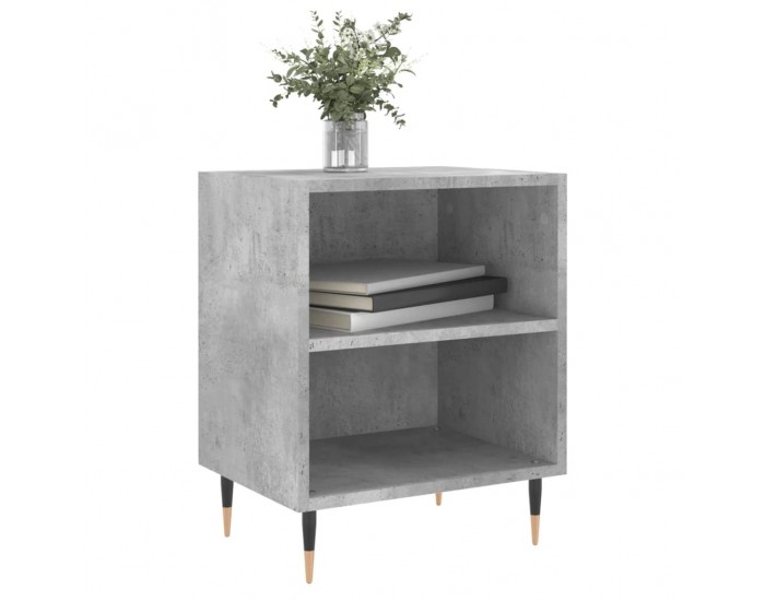Sonata H Нощни шкафчета 2 бр бетонно сиво 40x30x50 см инженерно дърво