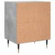 Sonata H Нощни шкафчета 2 бр бетонно сиво 40x30x50 см инженерно дърво