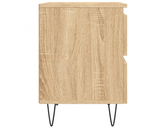 Sonata H Нощно шкафче, сонома дъб, 40x35x50 см, инженерно дърво