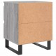 Sonata H Нощни шкафчета 2 бр сив сонома 40x35x50 см инженерно дърво