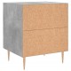 Sonata H Нощни шкафчета 2 бр бетонно сиво 40x35x47,5 см инженерно дърво