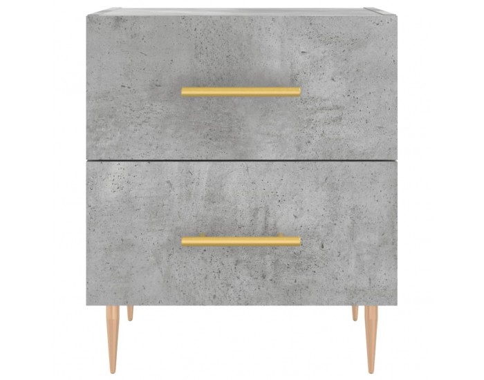 Sonata H Нощни шкафчета 2 бр бетонно сиво 40x35x47,5 см инженерно дърво