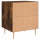 Sonata H Нощни шкафчета 2 бр опушен дъб 40x35x47,5 см инженерно дърво