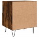 Sonata H Нощни шкафчета 2 бр опушен дъб 40x35x47,5 см инженерно дърво