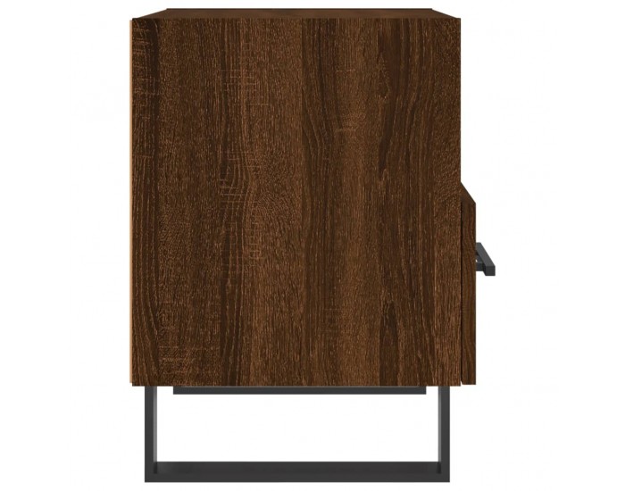 Sonata H Нощни шкафчета 2 бр кафяв дъб 40x35x47,5 см инженерно дърво