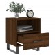 Sonata H Нощни шкафчета 2 бр кафяв дъб 40x35x47,5 см инженерно дърво