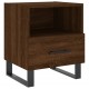 Sonata H Нощни шкафчета 2 бр кафяв дъб 40x35x47,5 см инженерно дърво