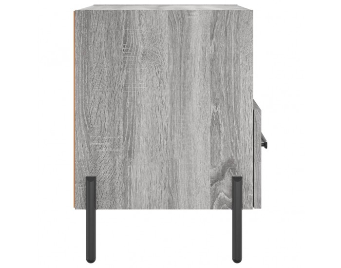 Sonata H Нощни шкафчета 2 бр сив сонома 40x35x47,5 см инженерно дърво