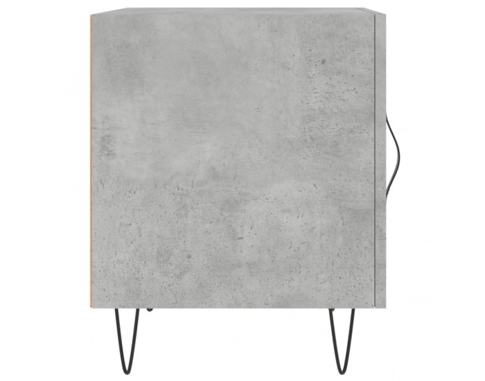 Sonata H Нощни шкафчета 2 бр бетонно сиво 40x40x50 см инженерно дърво