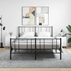 Sonata H Нощни шкафчета 2 бр бели 40x40x50 см инженерно дърво - Noptiere