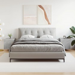 Sonata H Нощни шкафчета 2 бр бетонно сиво 40x40x50 см инженерно дърво - Noptiere