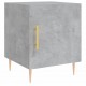 Sonata H Нощни шкафчета 2 бр бетонно сиво 40x40x50 см инженерно дърво