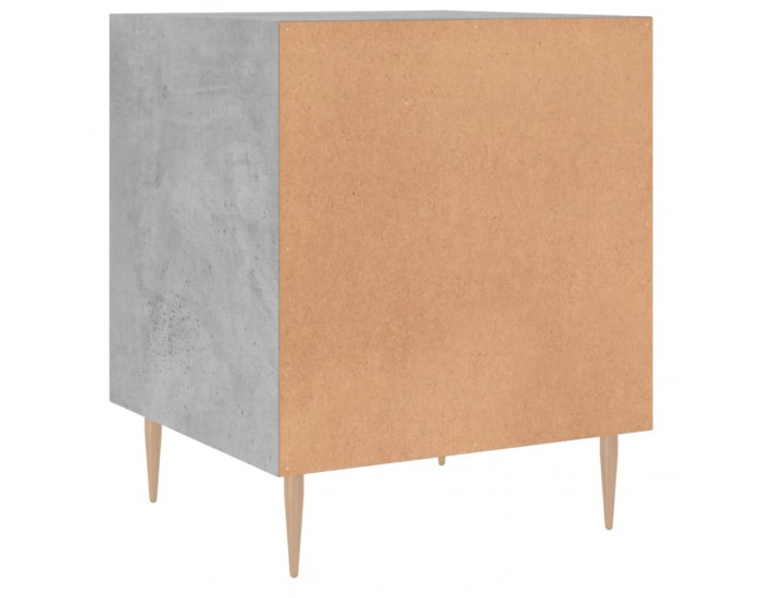 Sonata H Нощни шкафчета 2 бр бетонно сиво 40x40x50 см инженерно дърво