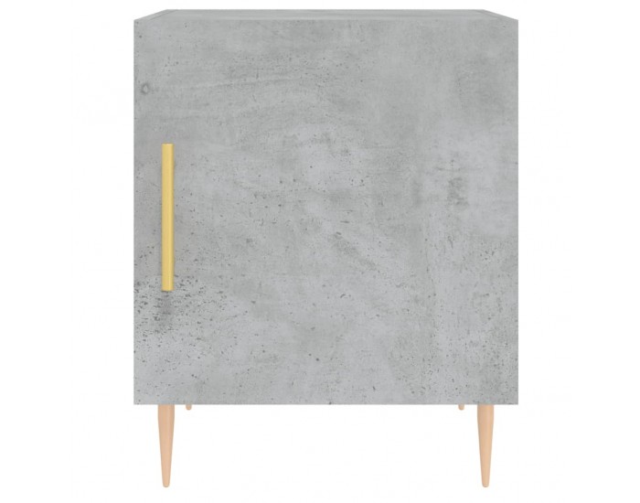 Sonata H Нощни шкафчета 2 бр бетонно сиво 40x40x50 см инженерно дърво