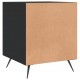 Sonata H Нощни шкафчета 2 бр черни 40x40x50 см инженерно дърво