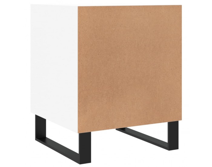 Sonata H Нощни шкафчета 2 бр бели 40x40x50 см инженерно дърво
