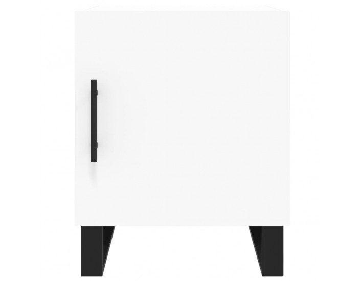 Sonata H Нощни шкафчета 2 бр бели 40x40x50 см инженерно дърво