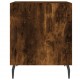 Sonata H Нощни шкафчета 2 бр опушен дъб 40x40x50 см инженерно дърво