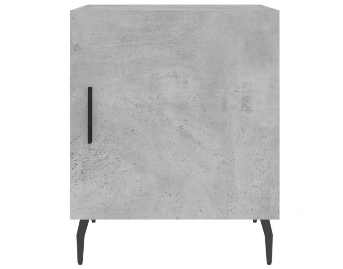 Sonata H Нощни шкафчета 2 бр бетонно сиво 40x40x50 см инженерно дърво