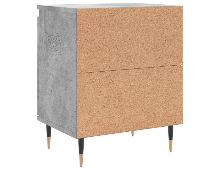 Sonata H Нощни шкафчета 2 бр бетонно сиво 40x30x50 см инженерно дърво