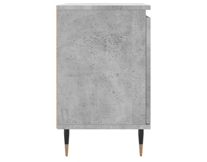 Sonata H Нощни шкафчета 2 бр бетонно сиво 40x30x50 см инженерно дърво