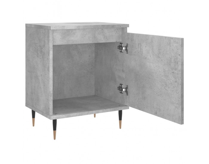 Sonata H Нощни шкафчета 2 бр бетонно сиво 40x30x50 см инженерно дърво