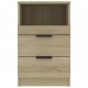 Sonata Noptiere, 2 buc., stejar sonoma, lemn prelucrat