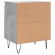 Sonata H Нощни шкафчета 2 бр бетонно сиво 40x30x50 см инженерно дърво