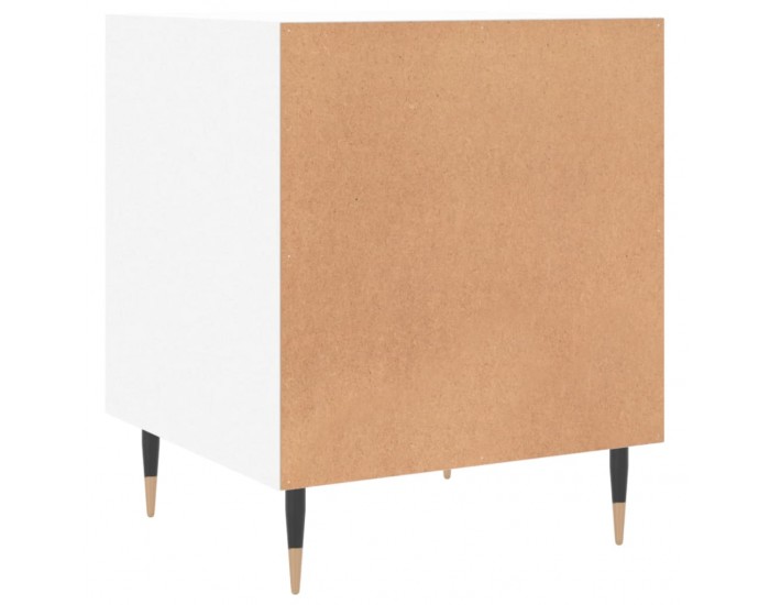 Sonata H Нощни шкафчета 2 бр бели 40x40x50 см инженерно дърво
