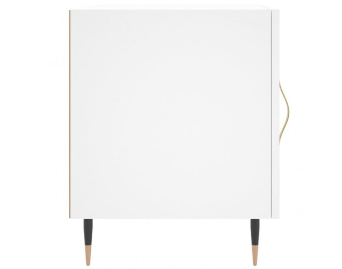 Sonata H Нощни шкафчета 2 бр бели 40x40x50 см инженерно дърво