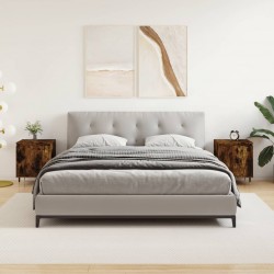 Sonata H Нощни шкафчета 2 бр опушен дъб 40x30x50 см инженерно дърво - Noptiere