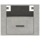 Sonata H Нощни шкафчета за стенен монтаж 2 бр бетонно сиви 50x36x40 см
