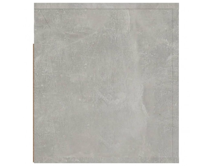 Sonata H Нощни шкафчета за стенен монтаж 2 бр бетонно сиви 50x36x40 см