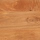 Sonata H Нощно шкафче, кафяво и черно, мангово дърво масив