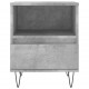Sonata H Нощни шкафчета 2 бр бетонно сив 40x35x50 см инженерна дървесина