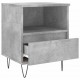 Sonata H Нощни шкафчета 2 бр бетонно сив 40x35x50 см инженерна дървесина
