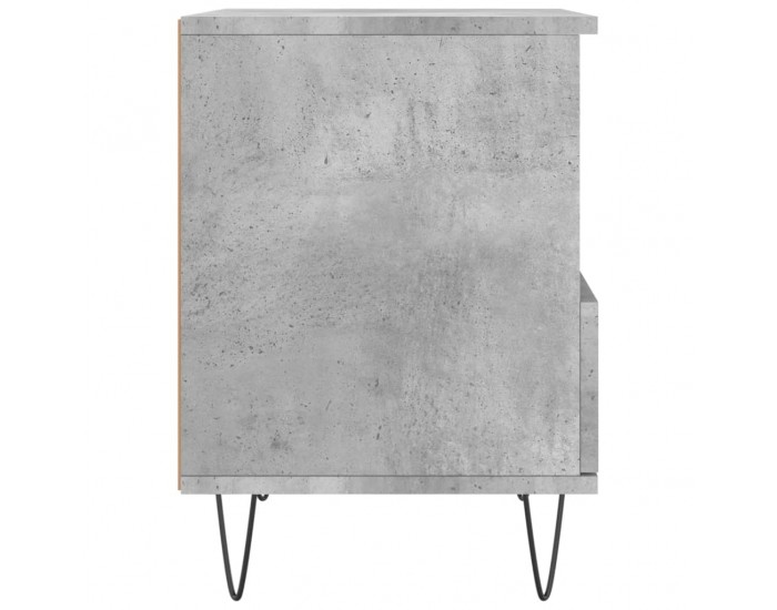 Sonata H Нощни шкафчета 2 бр бетонно сив 40x35x50 см инженерна дървесина