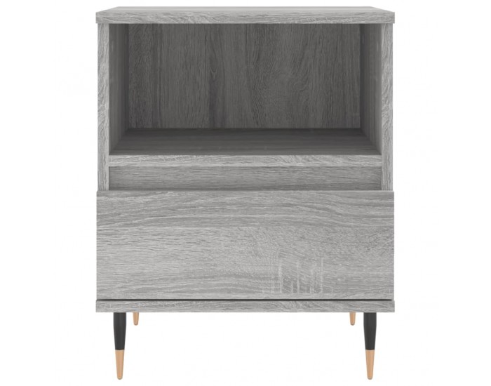 Sonata H Нощни шкафчета 2 бр сив сонома 40x35x50 см инженерно дърво