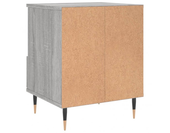 Sonata H Нощни шкафчета 2 бр сив сонома 40x35x50 см инженерно дърво