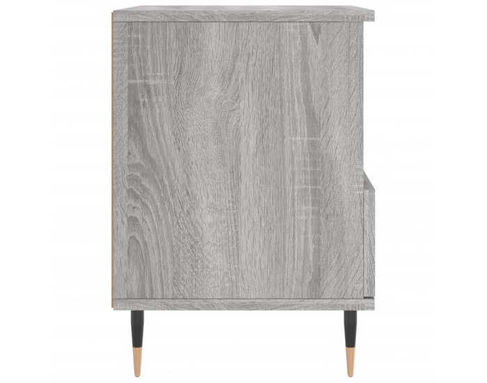 Sonata H Нощни шкафчета 2 бр сив сонома 40x35x50 см инженерно дърво
