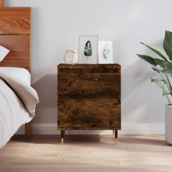 Sonata H Нощно шкафче опушен дъб 40x35x50 см инженерно дърво - Noptiere