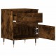 Sonata H Нощно шкафче опушен дъб 40x35x50 см инженерно дърво