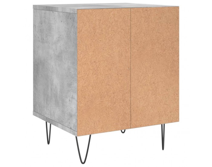 Sonata H Нощни шкафчета 2 бр бетонно сив 40x35x50 см инженерна дървесина