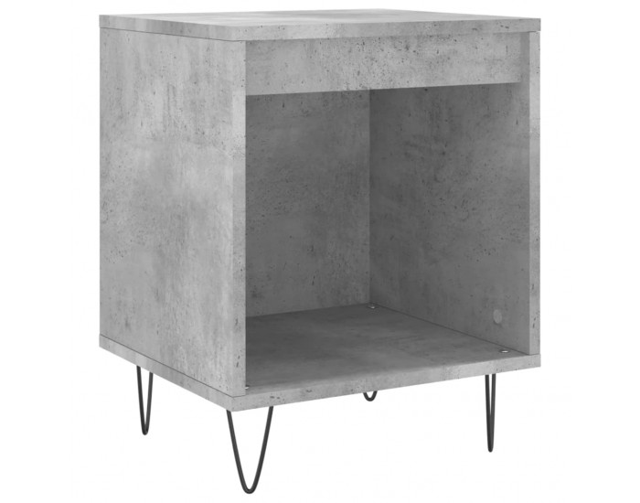 Sonata H Нощни шкафчета 2 бр бетонно сив 40x35x50 см инженерна дървесина