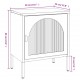 Sonata H Нощни шкафчета 2 бр черни 50x35x60 см стъкло и стомана