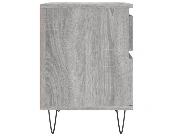 Sonata H Нощни шкафчета 2 бр сив сонома 40x35x50 см инженерно дърво