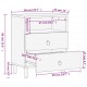 Sonata H Нощно шкафче 50x33x60 см мангово дърво масив